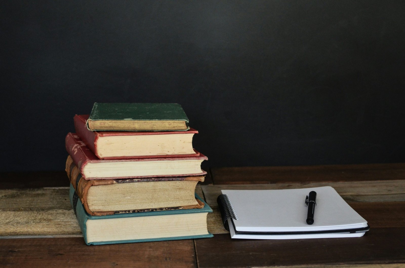 Reading challenge checklist with books